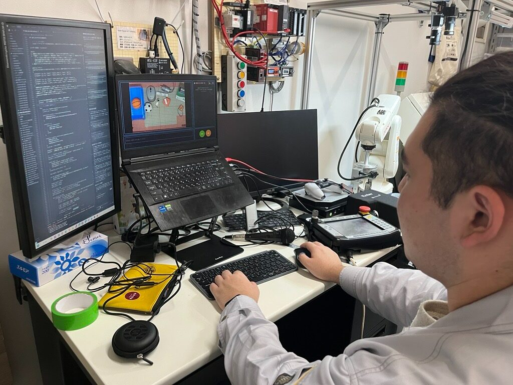 インターンシップの様子